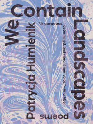 cover image of We Contain Landscapes